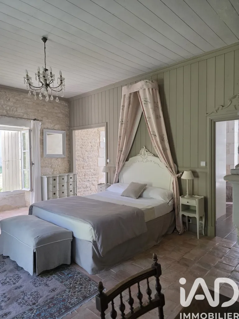 Camere da letto - 17th-Century Manor with Pool in Saint-Pierre-d'Oléron