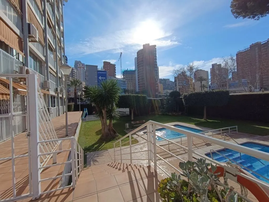 Piscine - Corner Flat with Sea View in Rincón de Loix Llano