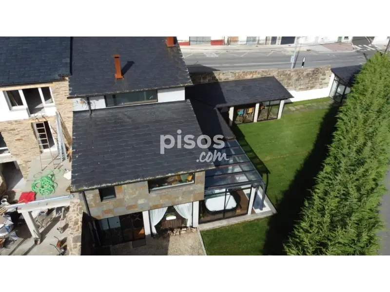 Vue aérienne - Restored Chalet with River Walk Access in Lugo