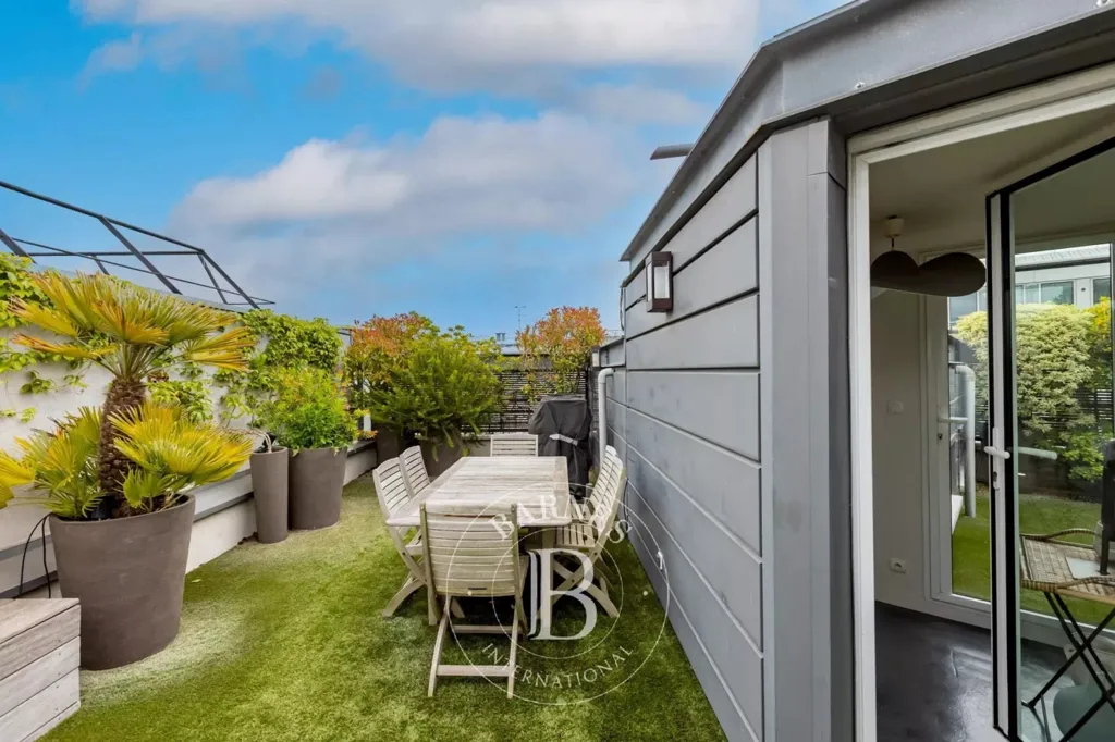 Terrasse - Appartement avec Terrasses et Parking à Boulogne Centre