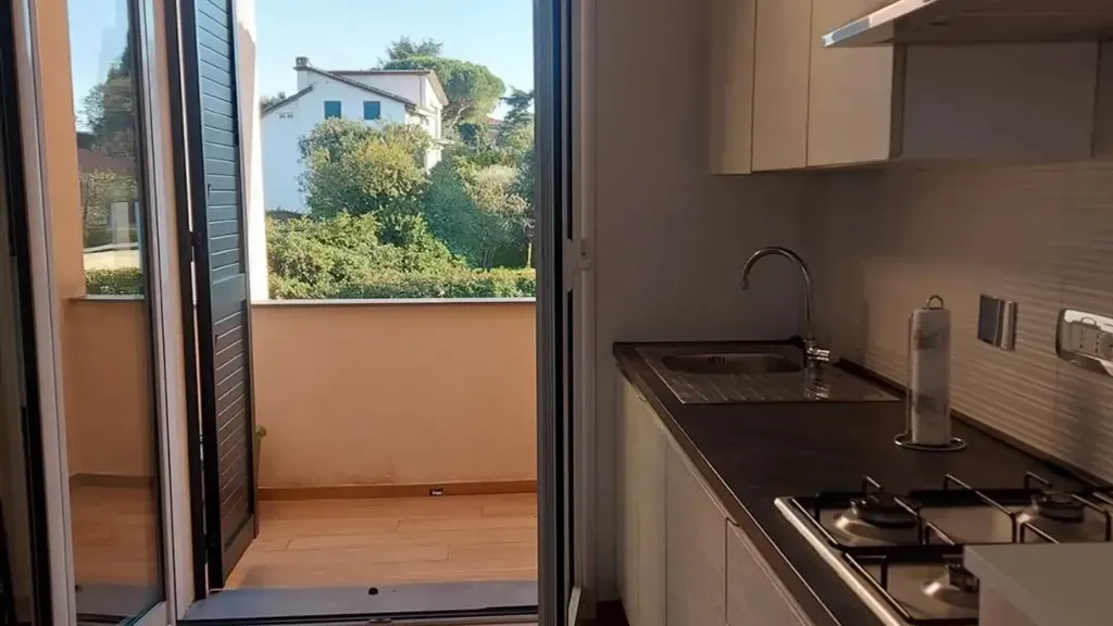 Köök - Newly Built Apartment with Terrace in Sarzana