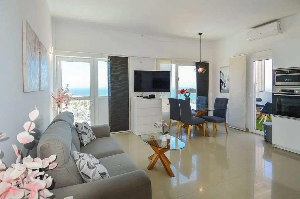 Soggiorno - Penthouse with Sea View in Loma Dos