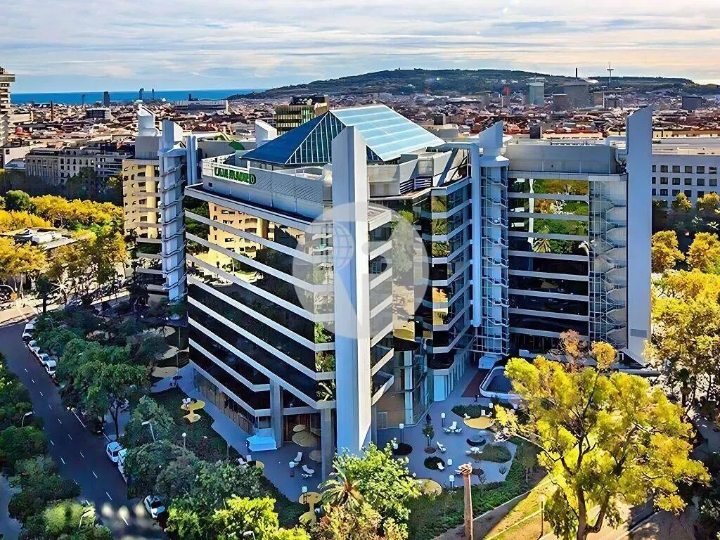 Vista aerea - Office Building with Green Credentials in Barcelona