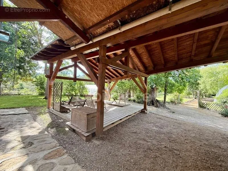 Terrasse - Propriété de Caractère avec Parc à Limoux