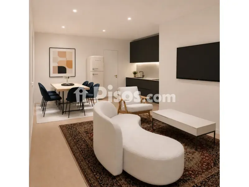 Séjour - New Build Flat with Private Garden in A Seca