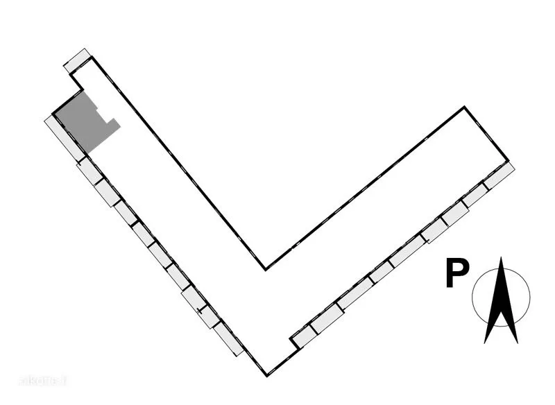 Plan - Modern Apartment with Balcony in Kerava Centre