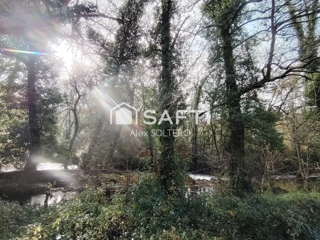 Jardin - Stone House with Large Plot in Negreira