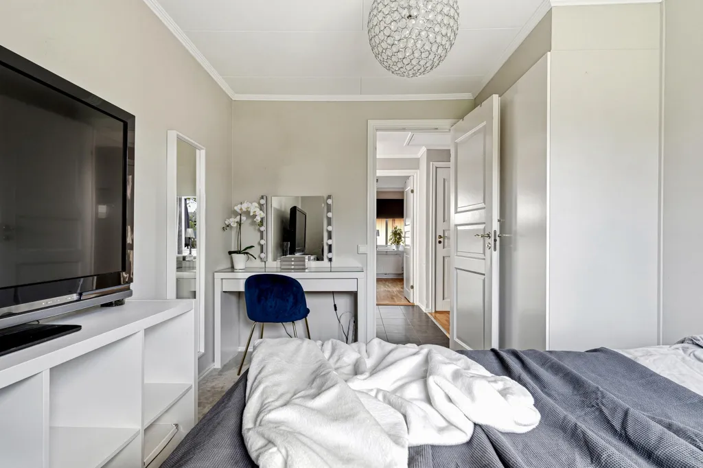 Chambres - Corner Plot Villa with Glassed Veranda in Herrestad