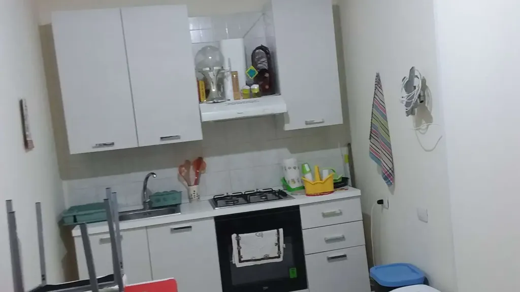 Köök - Rented Two-Bedroom with Balcony in Lecce