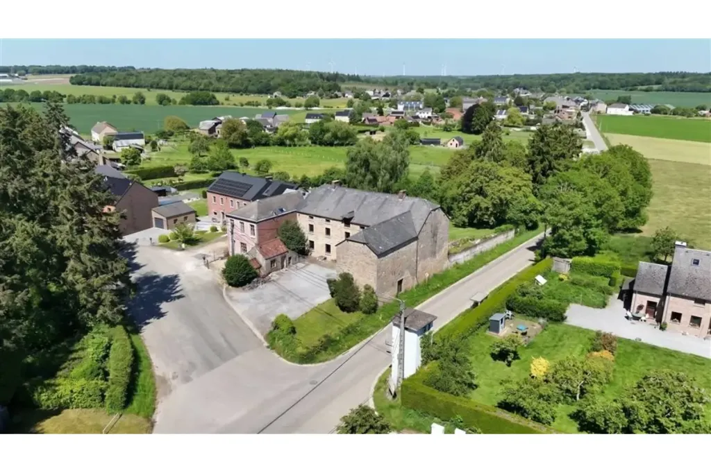 Vue aérienne - Maison de Caractère avec Grange à Bossière, Mettet