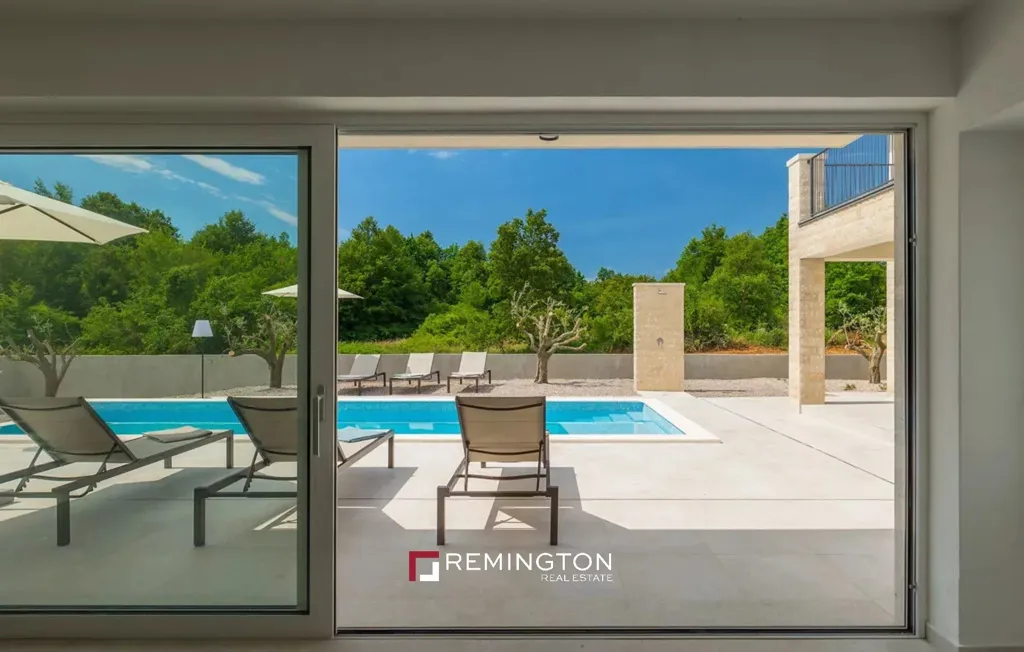 Pool - House with Heated Pool in Istrian Village