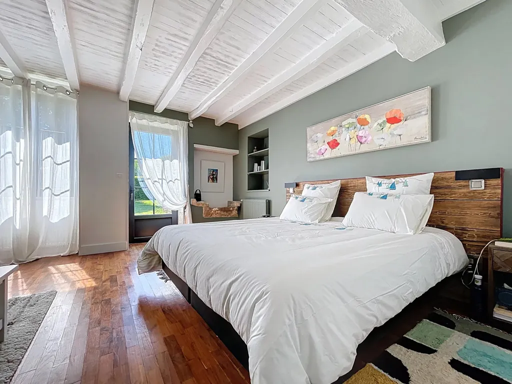 Bedrooms - Charentaise House with Pool near Royan