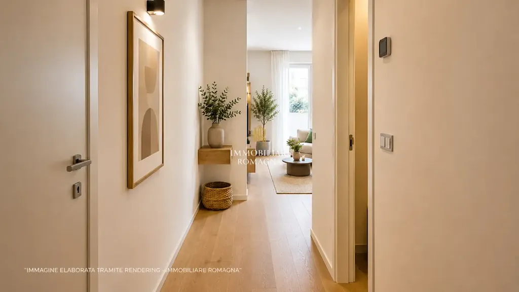 Ingresso - Modernised Apartment with Balcony in Cesena