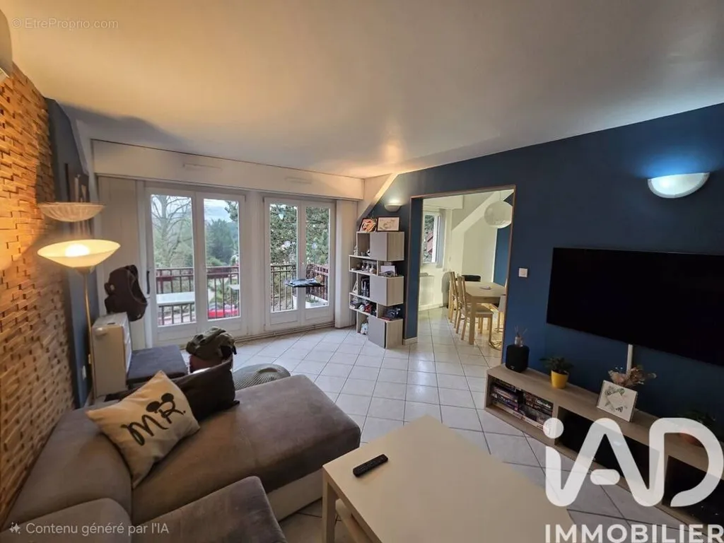 Séjour - Appartement T3 avec Balcon et Parking à Malzéville