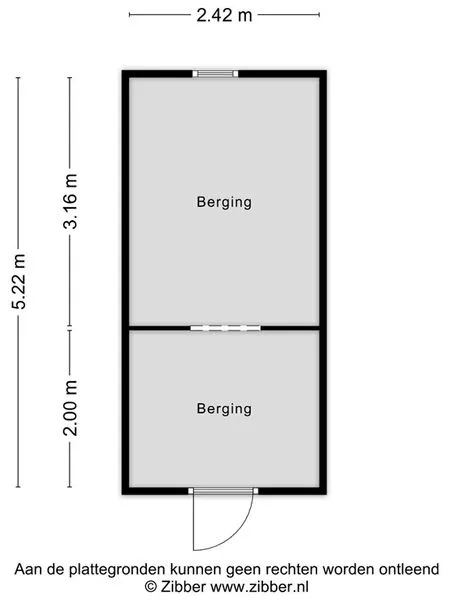 Plaan - Modernised Semi-detached House in Weurt