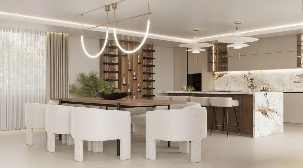 Söögituba - Luxury Villa with Sea Views in Elviria