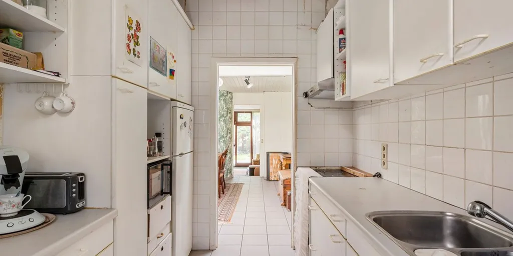Köök - Spacious House with Garage in Lier