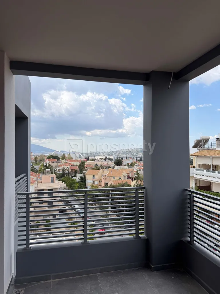 Balcon - Newly Built Apartment with Green View in Pefki