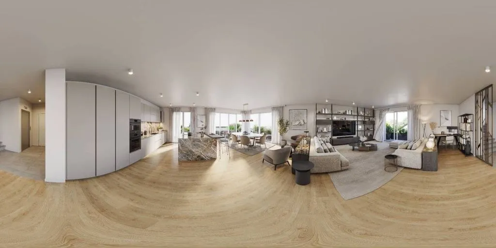 Séjour - Luxury Penthouse with 360° View in Monza