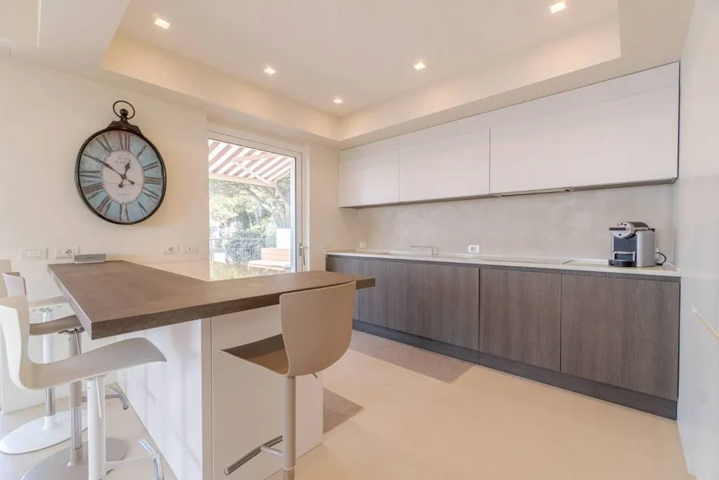 Köök - Luxury Flat with Seafront Terrace in Moneglia