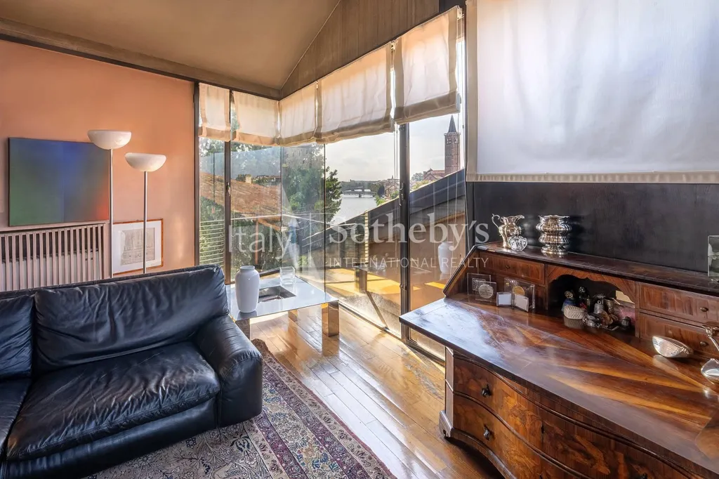 Séjour - Luxury Penthouse with River View in Verona