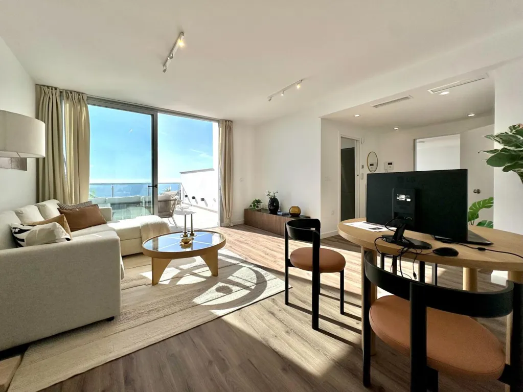 Séjour - Penthouse with Sea Views in Velilla, Almuñécar