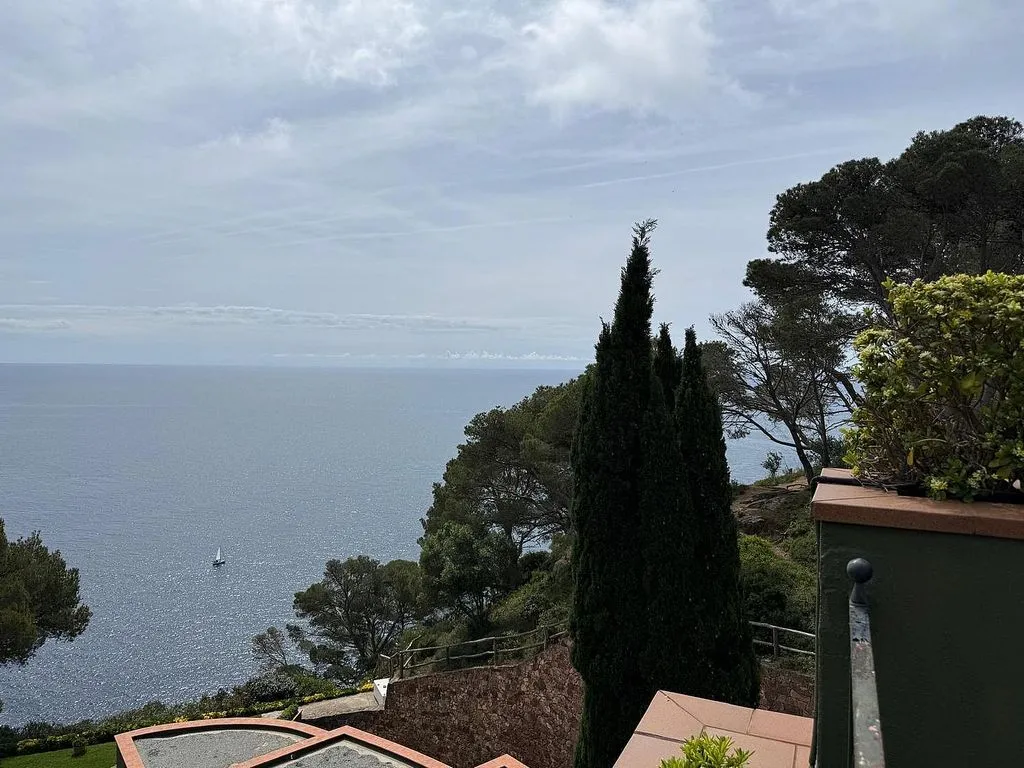 Terrasse - Semi-detached House with Pool in Llafranc
