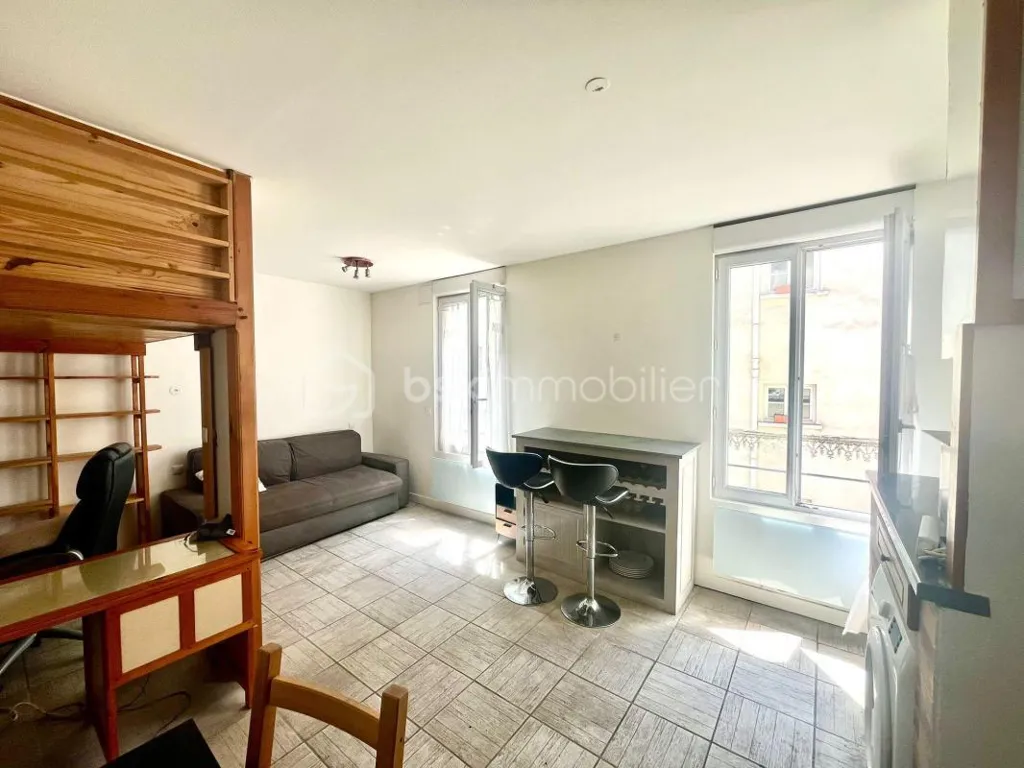 Soggiorno - Mezzanine Studio in Paris 20e