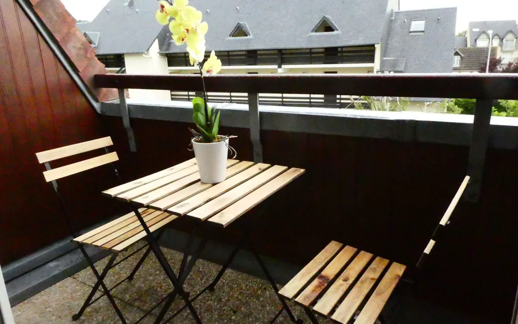 Balcon - Appartement T-3 Meublé avec Balcon à Houlgate