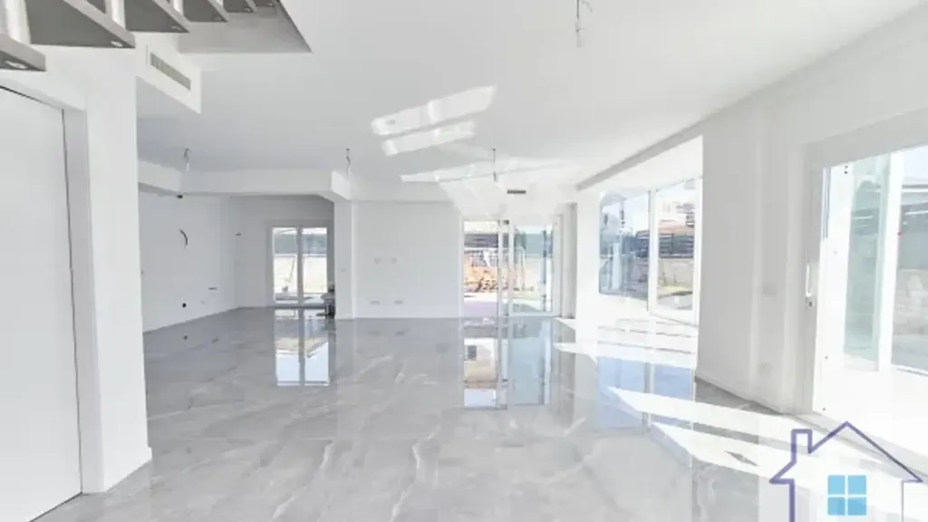 Living Room - Luxury Villa with Solar Panels in Frascati