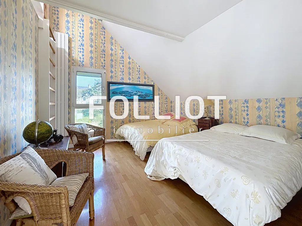 Camere da letto - Architect's House with Sea View in Granville