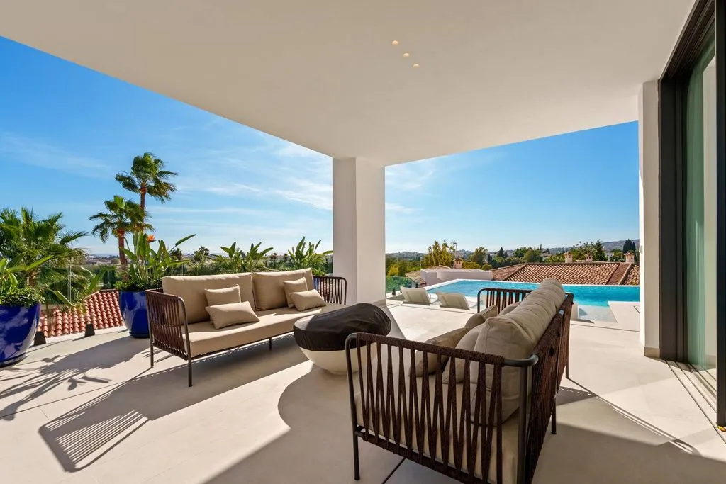 Terrasse - Luxury Villa with Infinity Pool in La Quinta