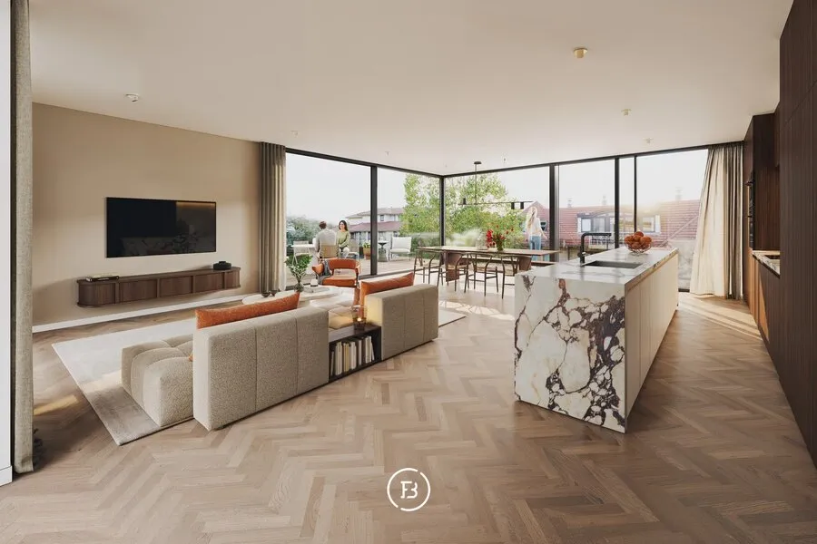 Elutuba - Duplex with Garden in Koksijde