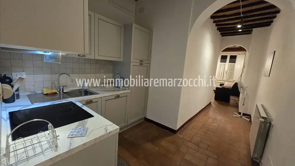 Köök - Rustic-Style Flat in Siena's Historic Centre