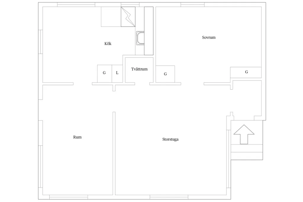 3-room house in Borås kommun