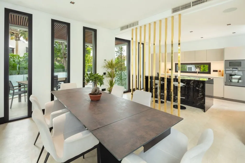 Sala da pranzo - Luxury Villa with Pool in Marbella