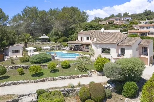 Vista aerea - Renovated Villa with Pool in Valbonne