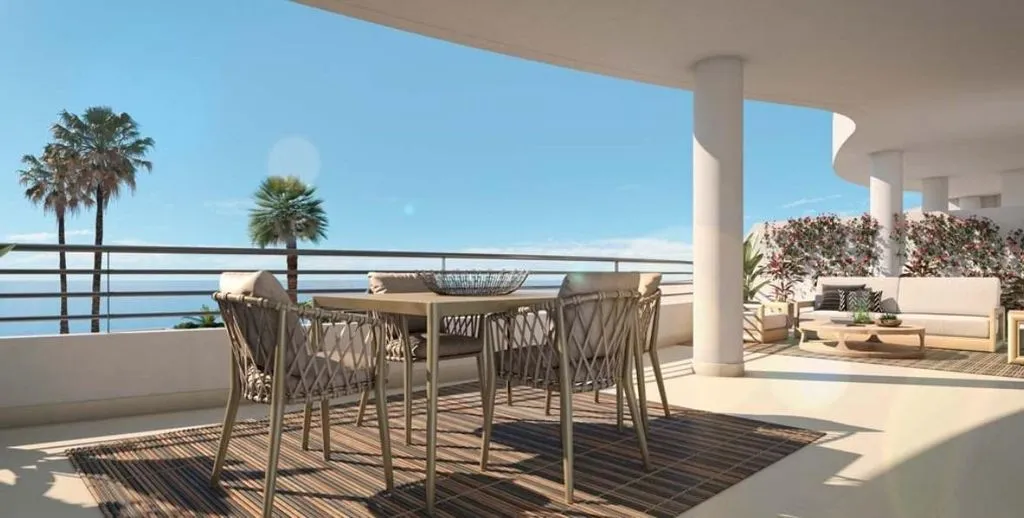 Terrasse - Luxury Flat with Sea View in Benalmádena