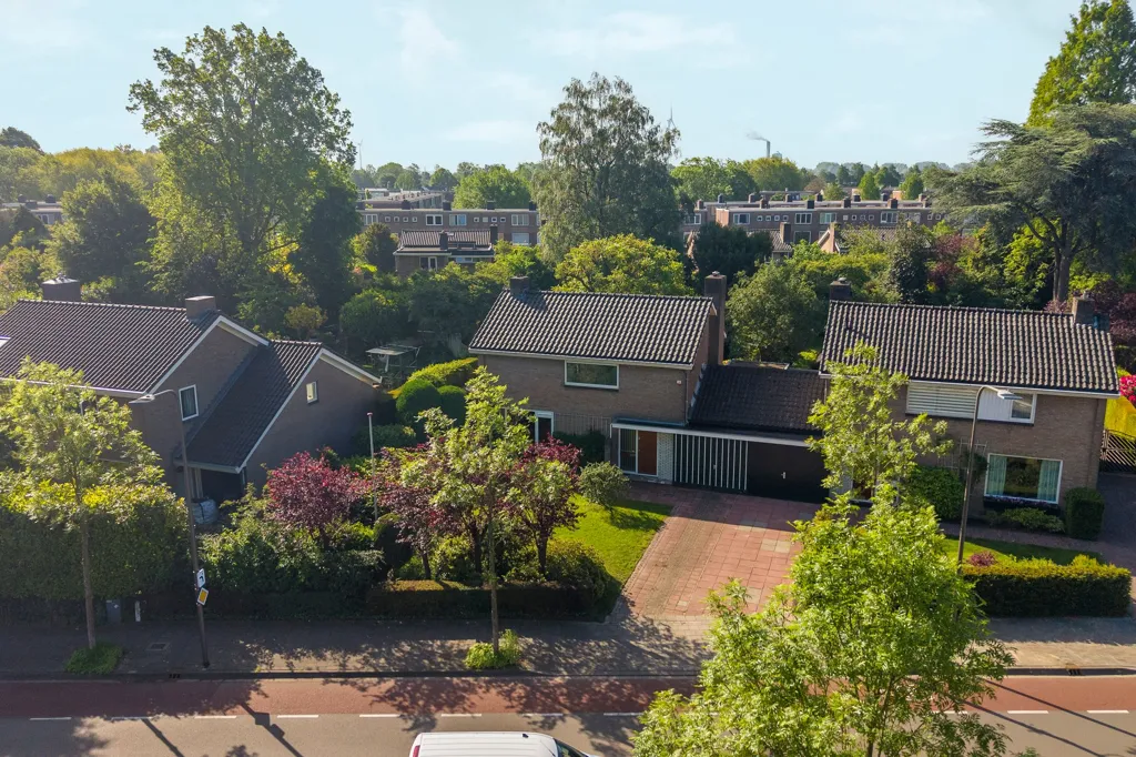 Vue aérienne - Extended Semi-detached House with Garden in Velp