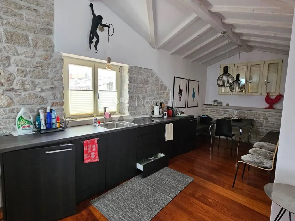 Köök - Apartment with Sea View in Rovinj Centre