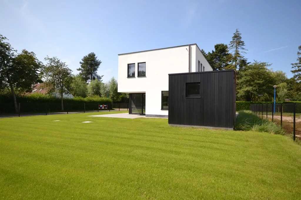 Außenansicht - Newly Built Villa with Terrace in Sint-Idesbald