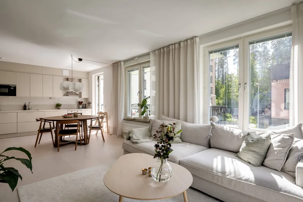 Soggiorno - Apartment with Mountain View in Värmdö