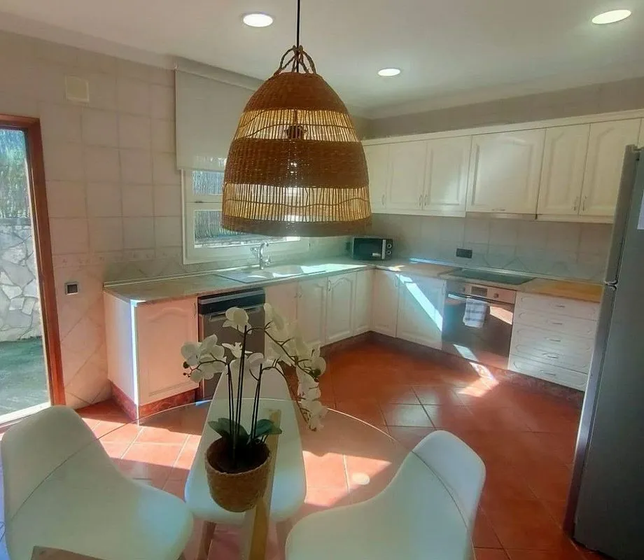 Cuisine - Chalet with Pool and Terrace in Sils