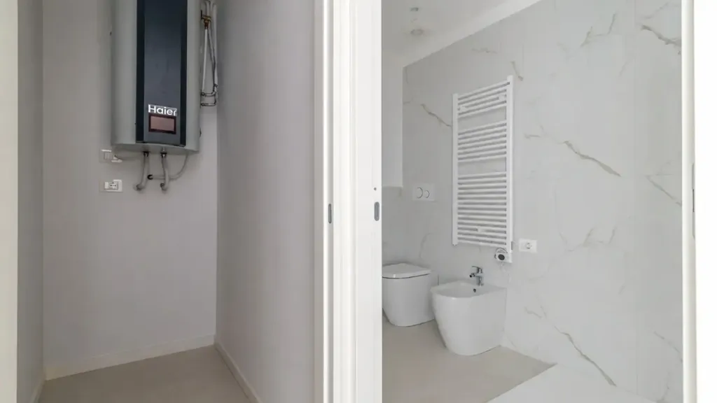 Salles de bain - Rusticated Apartment with Balcony in Alassio