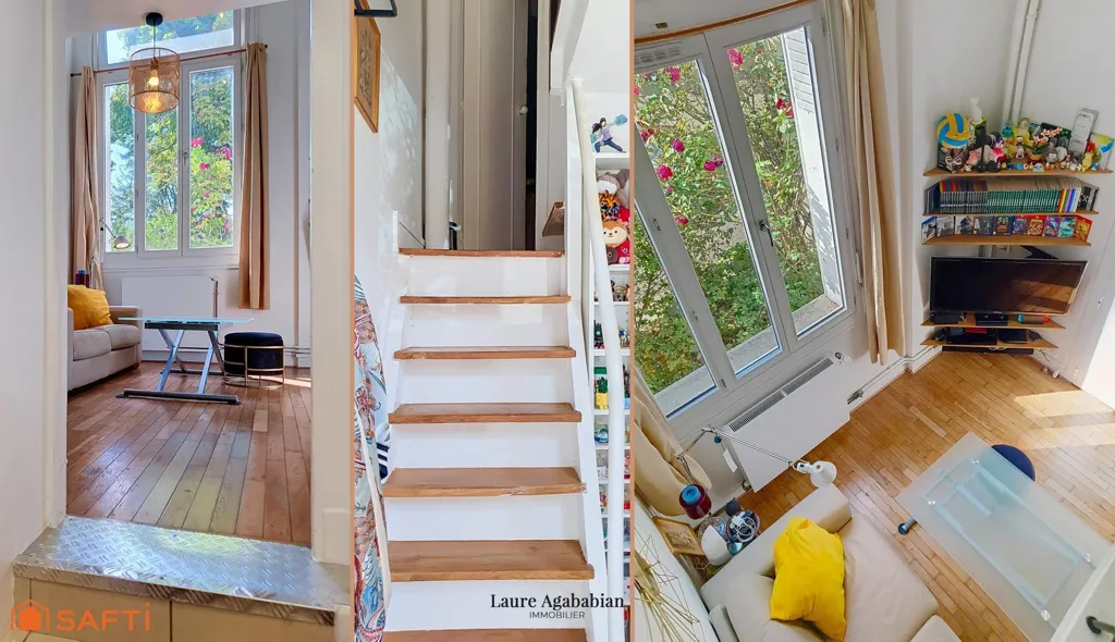 Séjour - Appartement T2 Charme face au Parc Pic