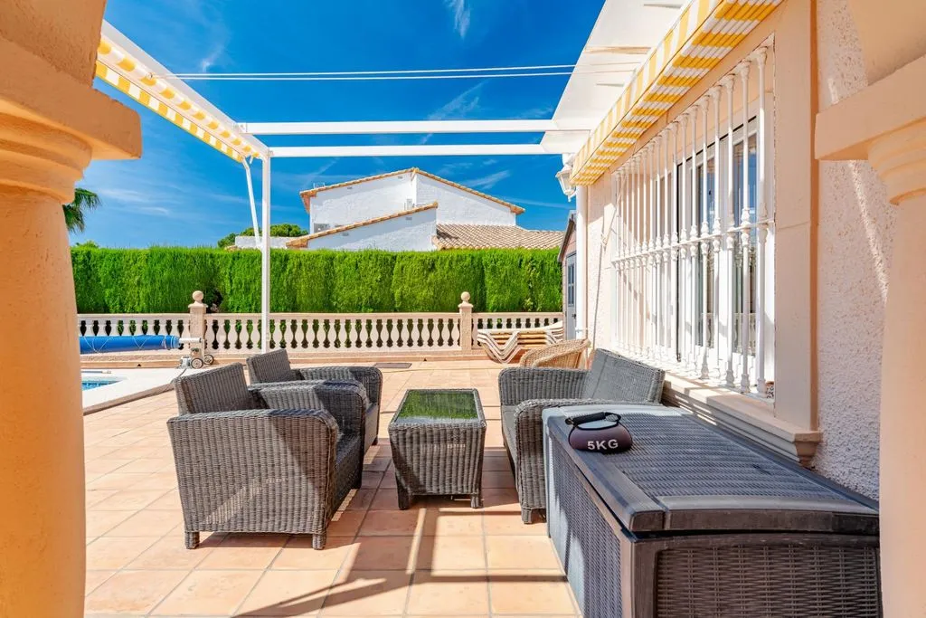 Terrasse - Villa with Pool and Terrace in Calpe
