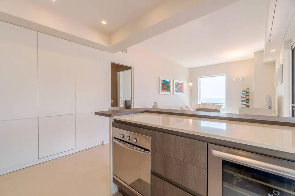 Köök - Luxury Flat with Seafront Terrace in Moneglia