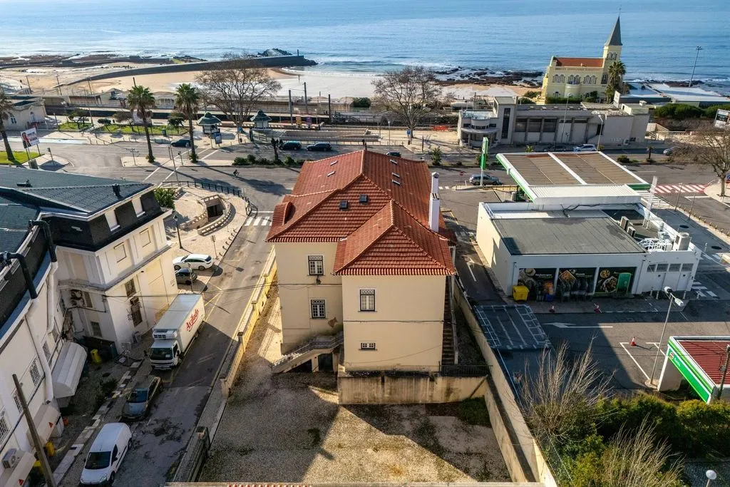 Aerial - Waterfront House with Sea View in Estoril