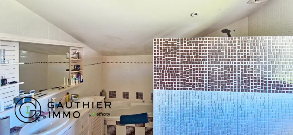 Salles de bain - Villa avec Piscine et Jardin à Gujan-Mestras