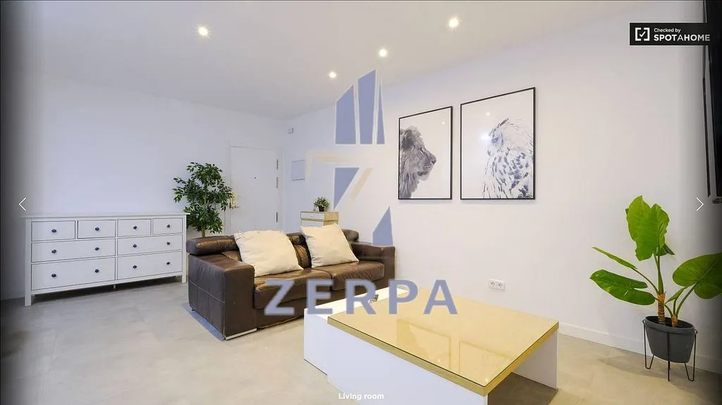 Séjour - Modern Flat with Balcony in Malasaña